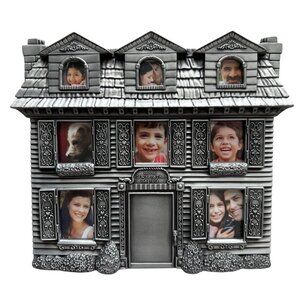 Things Remembered Frame Pewter House-Shaped Home Is Where The Heart Is NEW